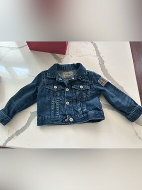 LIKE NEW! Polo by Ralph Lauren Denim Jacket. Size 18 months.